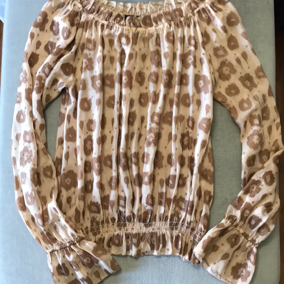 Rachel Zoe Off Shoulder Floral Blouse - Picture 5 of 8